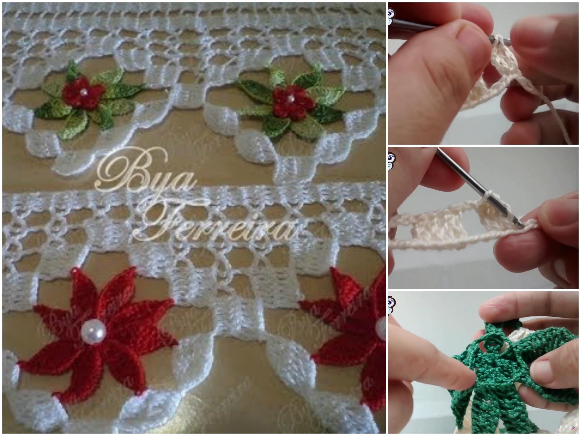 Elegant Crochet Lace Border Tutorial CrochetBeja