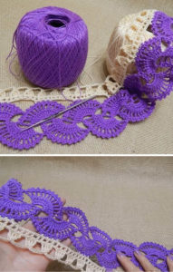 Learn Two Color Lace Crochet Pattern | CrochetBeja