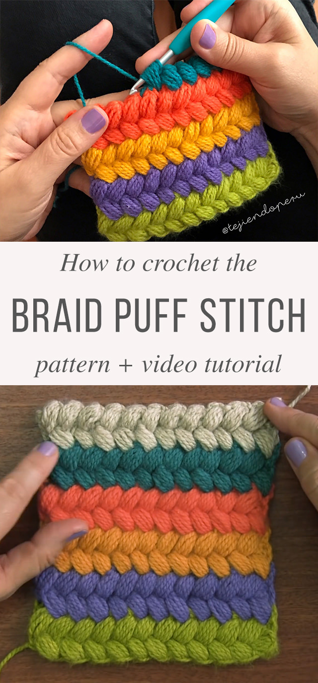 Crochet Puff Stitch Handmade Bag Pistachio Model - Etsy