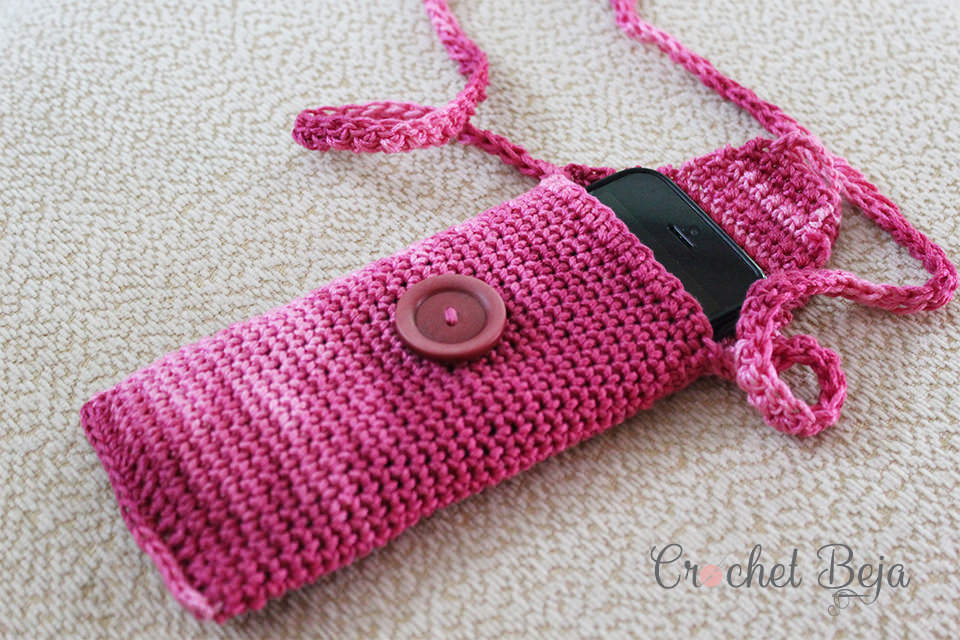 Easy Crochet Phone Bag Tutorial for Beginners