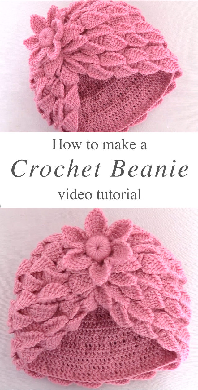 How To Crochet With 3D Leaf Stitch - CrochetBeja