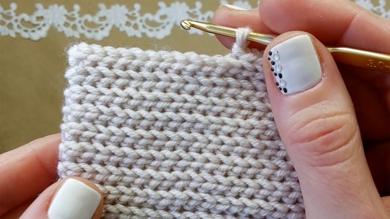 Learn Making The Crochet Entrelac Stitch | CrochetBeja