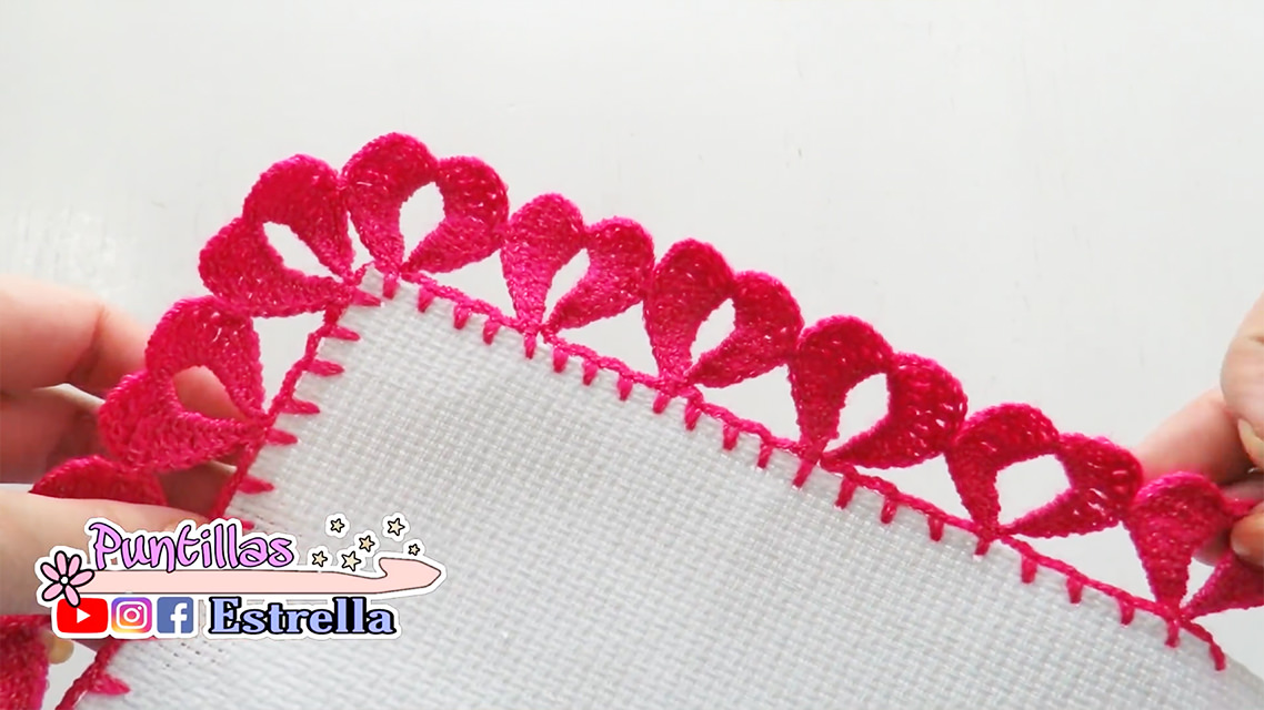 Crochet Hearts Border You Can Use Everywhere CrochetBeja