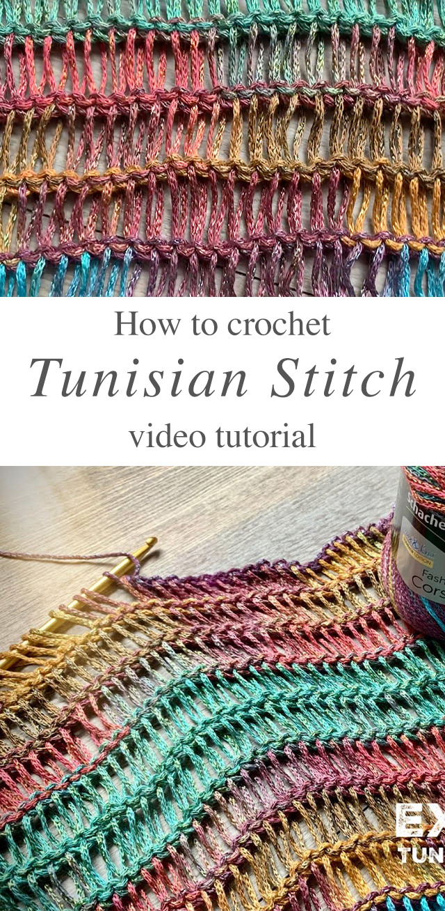 Tunisian Crochet Stitch You Should Learn - CrochetBeja