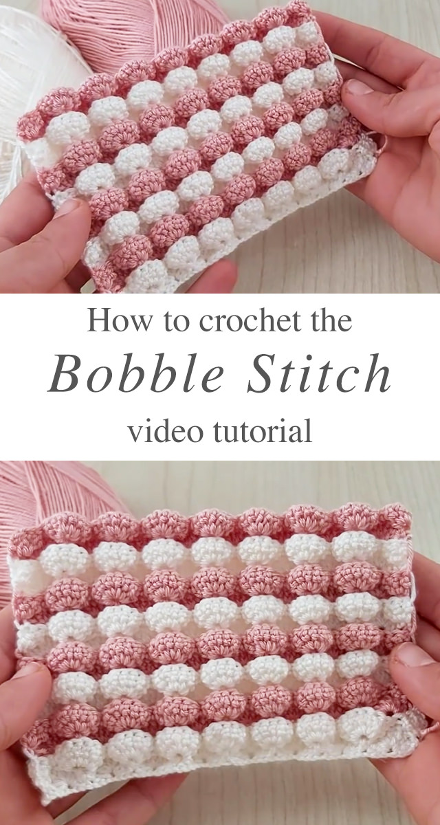 Beautiful Bobble Stitch Crochet Patterns and Projects
