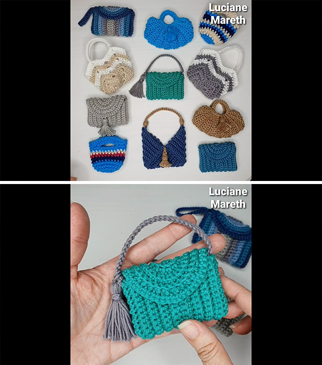 Instructions Crochet Coin Purse and Inside Cover NUMBER 3 - Etsy