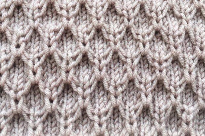 Crochet Knit Stitch Tutorial  How to make your crochet look knit