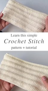 Simple Crochet Stitch You Should Learn - CrochetBeja