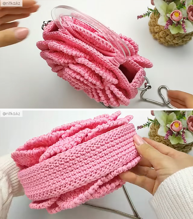 Crochet Big Flower Bag Sided - Today, we're diving into the delightful process of crocheting a big flower bag. If you're a crochet enthusiast looking to add a splash of floral flair to your accessory collection, you're in the right place!