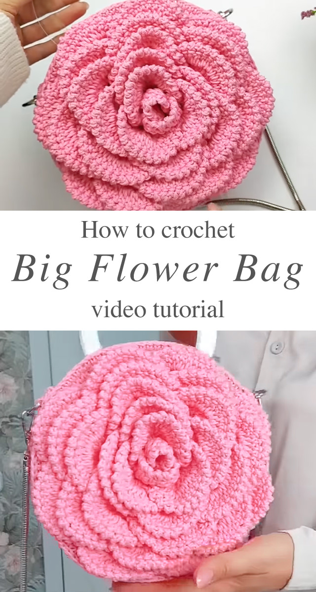 Crochet Big Flower Bag - Today, we're diving into the delightful process of crocheting a big flower bag. If you're a crochet enthusiast looking to add a splash of floral flair to your accessory collection, you're in the right place!