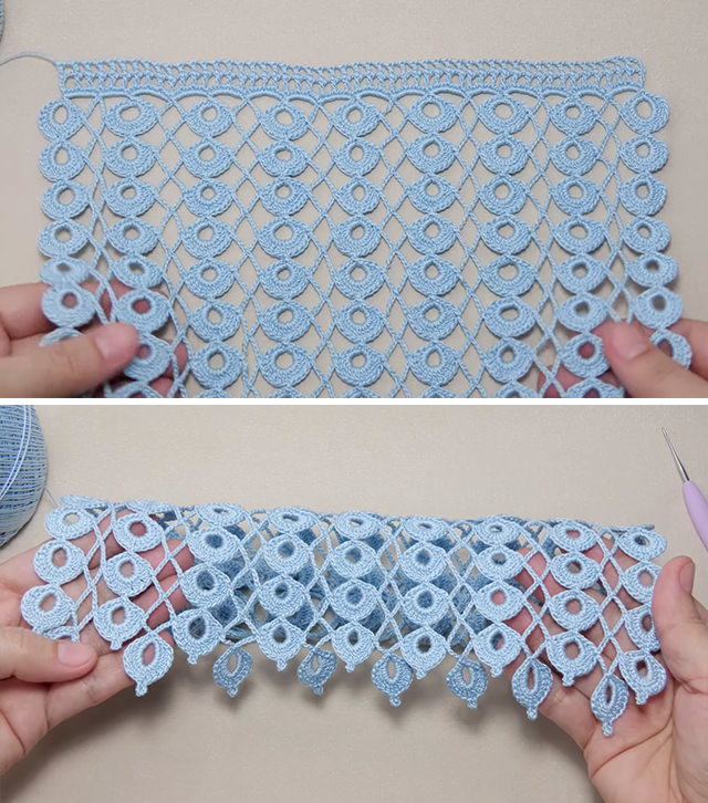Crochet Droplets Motif Tutorial Sided - Dive into the world of intricate patterns and timeless elegance as we guide you through creating your an amazing crochet droplets motif.