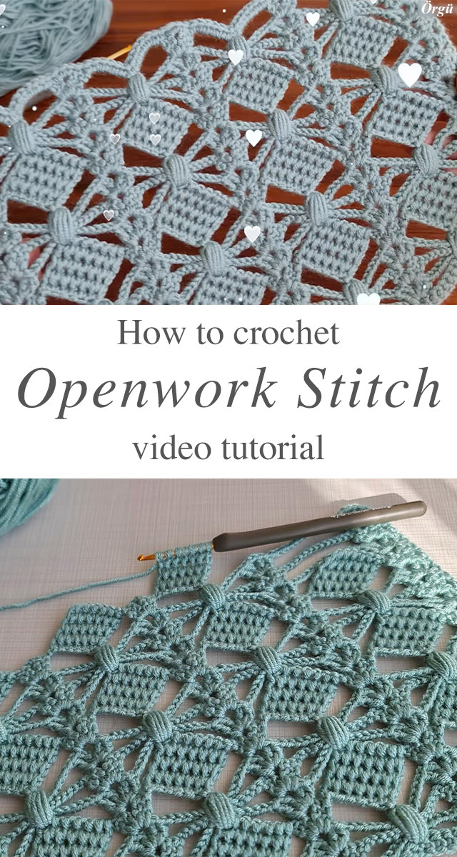 Crochet Openwork Stitch- In the vast tapestry of crochet techniques, few stitches embody the delicate allure and versatility of the openwork stitch.