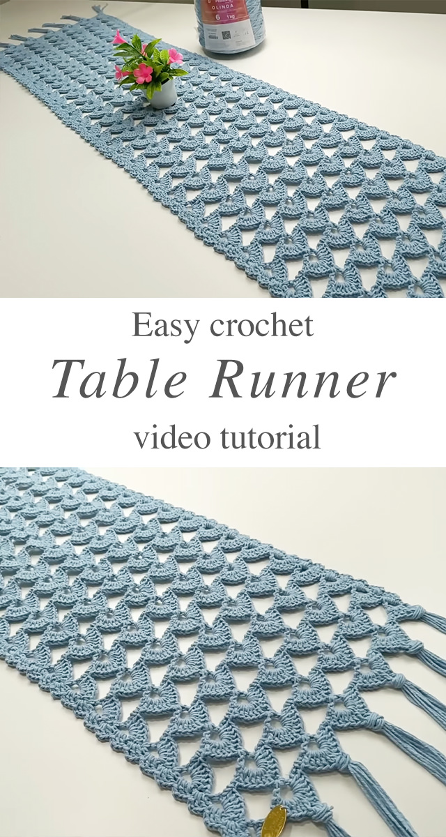 Crochet Easy Table Runner - Crocheting an easy table runner is a delightful way to add a personal touch to your home decor.
