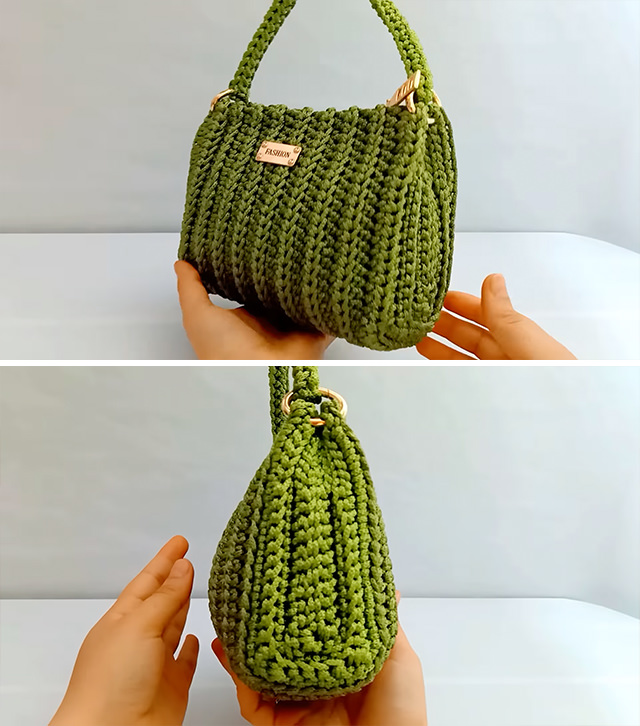 Crochet Fashion Bag Tutorial Sided - Are you ready to elevate your accessory game with a stunning crochet fashion bag?