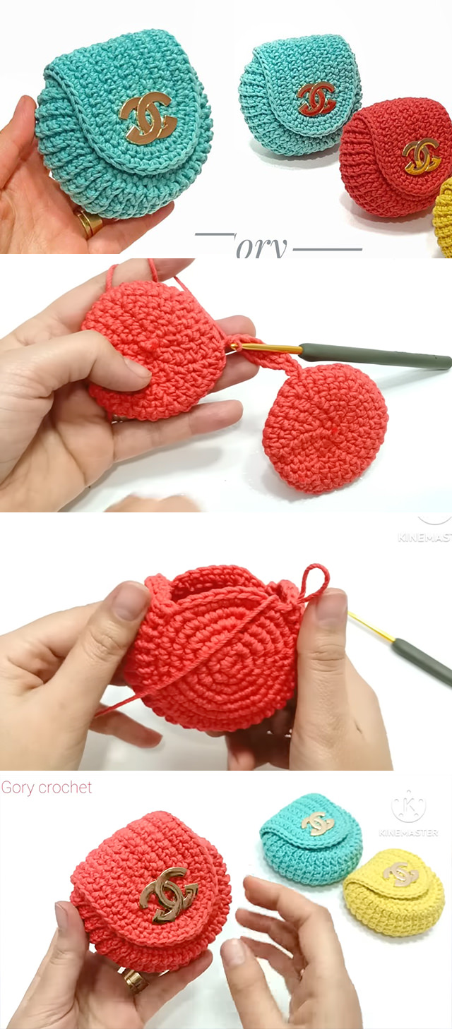 Crochet Small Wallet Tutorial - Crocheting a small wallet is a delightful and practical project for both beginners and seasoned crafters.