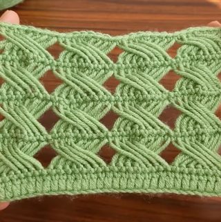 Broomstick Lace Variation Featured - This article delves into a captivating Broomstick lace variation, providing insights and guidance for crocheters eager to master this exquisite technique.