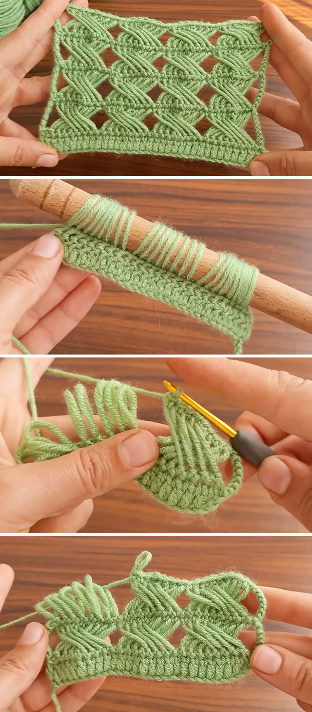 Broomstick Lace Variation Tutorial - This article delves into a captivating Broomstick lace variation, providing insights and guidance for crocheters eager to master this exquisite technique.