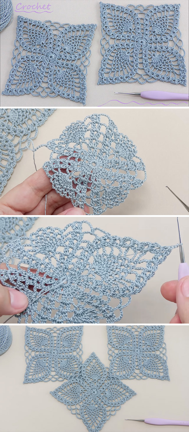 Crochet Pineapple Square Tutorial - One pattern that has captured the hearts of many is the crochet pineapple square. This intricate design not only adds a touch of elegance to any project but also showcases the artisan’s skill.