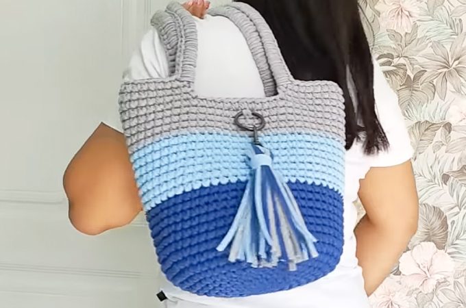 Crochet Shopper Bag Featured - When it comes to blending style, sustainability, and practicality, nothing quite beats the charm of a crochet shopper bag.