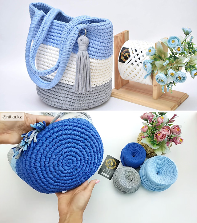 Crochet Shopper Bag Sided - When it comes to blending style, sustainability, and practicality, nothing quite beats the charm of a crochet shopper bag.