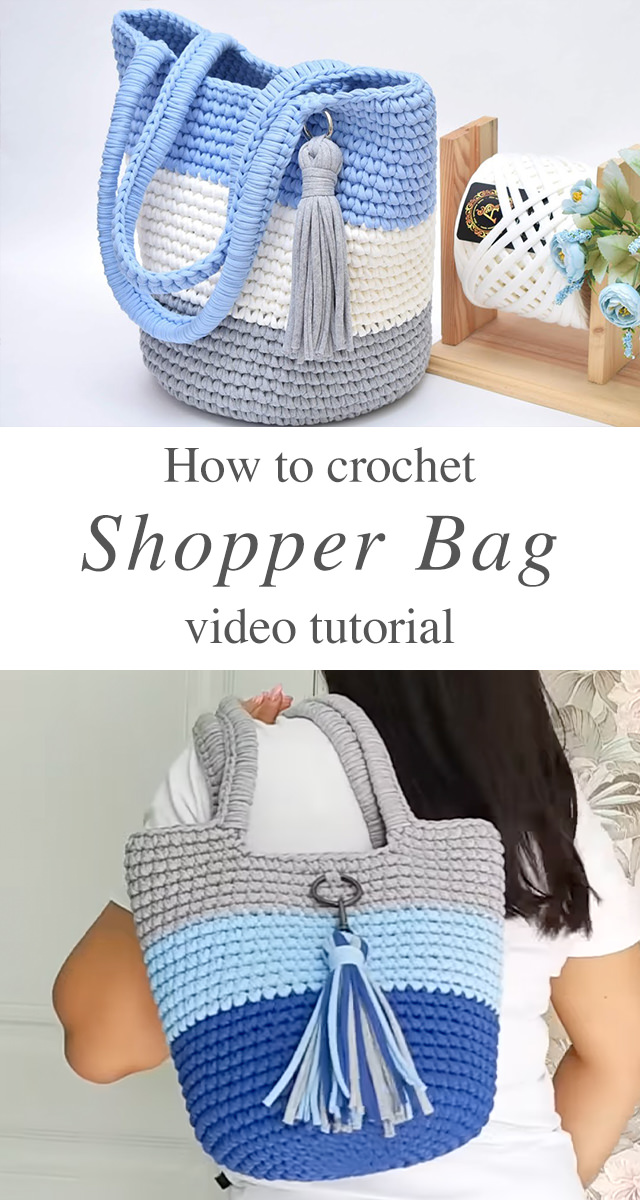 Crochet Shopper Bag - When it comes to blending style, sustainability, and practicality, nothing quite beats the charm of a crochet shopper bag.