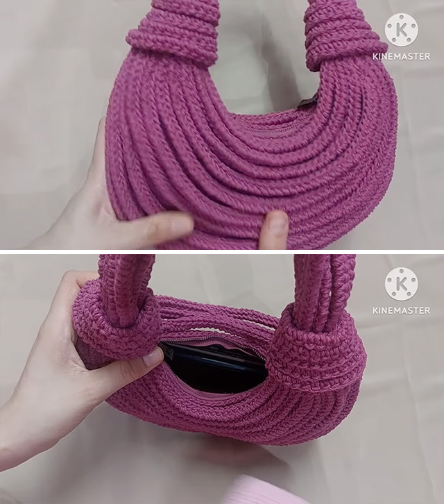 Crochet Spaghetti Bag Sided - In the world of crochet, creativity knows no bounds, and one of the most stylish projects you can embark on is crafting your very own crochet spaghetti bag.