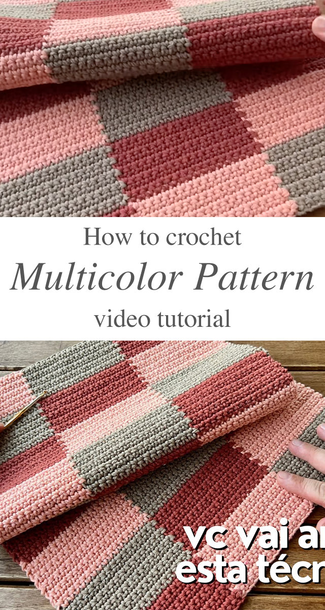 Multicolored Crochet Pattern - Crocheting is an art form that allows for limitless creativity, and one of the most exciting techniques to explore is the multicolored crochet pattern.