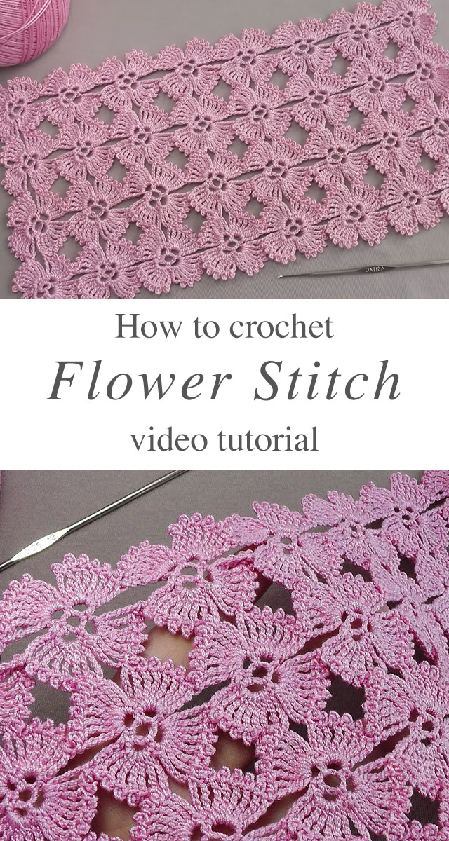 Crochet Flower Stitch - The crochet flower stitch is a beautiful and intricate pattern that combines elegance with delicate craftsmanship.