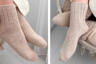 Charming Knit Socks Featured - In this guide, we’ll walk through the essential steps and techniques to create your own charming knit socks, enhancing your knitting journey with a touch of timeless charm.