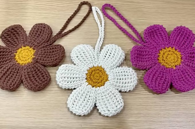 Crochet Flower Keychain Featured - Crochet flower keychains are more than just functional accessories—they're delightful tokens of creativity. Compact, vibrant, and versatile, these handmade gems make excellent gifts or personal keepsakes.