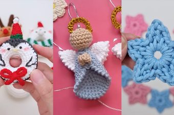 Crochet Christmas Ornaments Featured