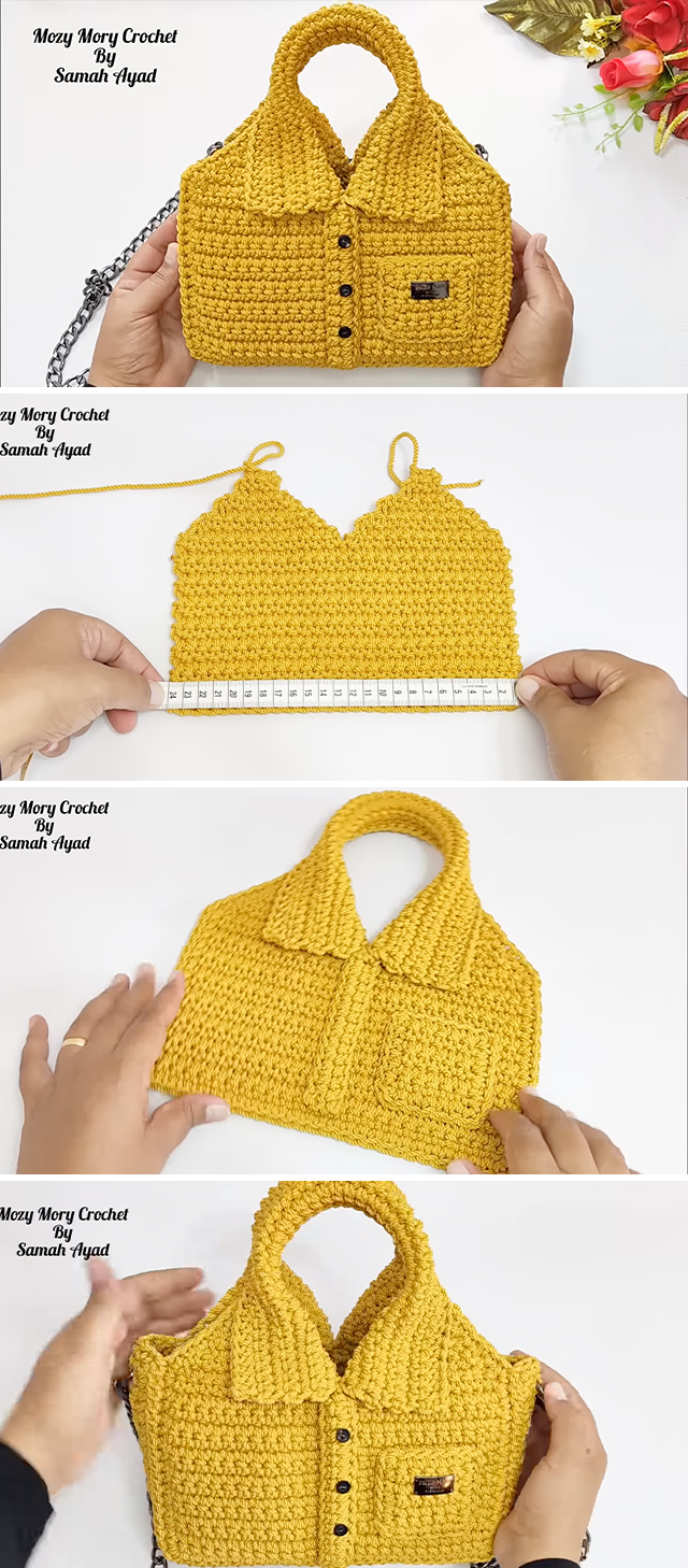 Crochet Small Bag Pattern - When it comes to stylish accessories, nothing beats the charm of a handmade crochet small bag. Its unique texture, vibrant colors, and versatility make it a must-have for craft enthusiasts and fashionistas alike.