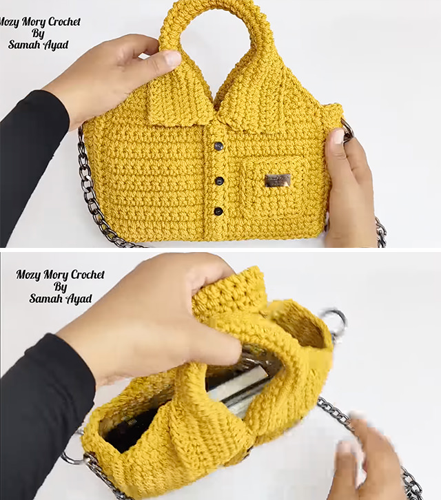 Crochet Small Bag Sided - When it comes to stylish accessories, nothing beats the charm of a handmade crochet small bag. Its unique texture, vibrant colors, and versatility make it a must-have for craft enthusiasts and fashionistas alike.